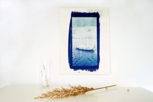 Nafplion cyanotype