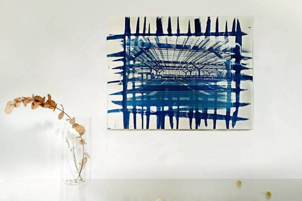 Rotterdam cyanotype